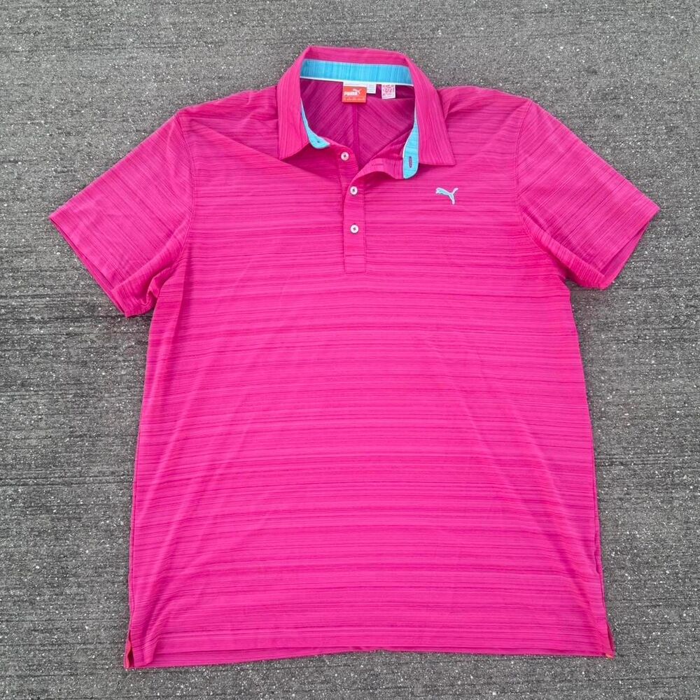 Puma Dry Cell Performance Polo Shirt - Pink